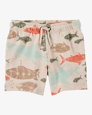 Product image 1 of Toddler Sea Print Pull-On Shorts