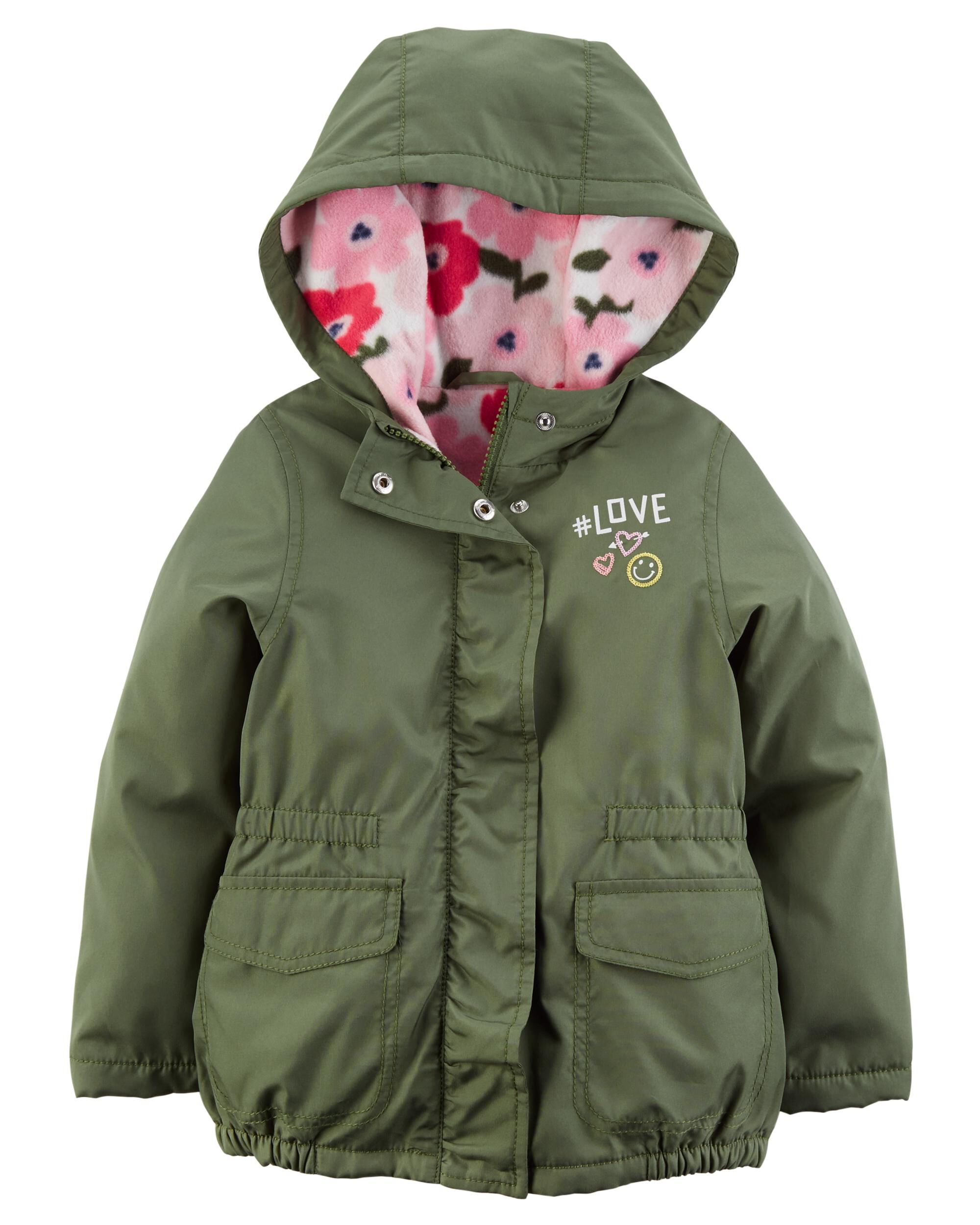 carter's fleece lined jacket