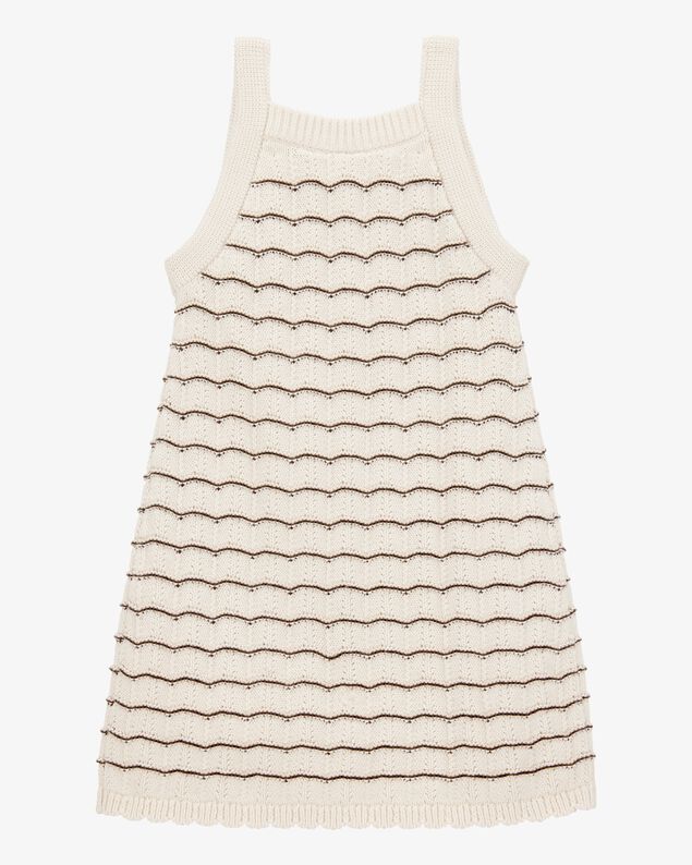 Product image 2 of Toddler Striped Crotchet Knit Tank Dress