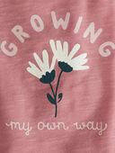 Dark Blush - Baby Organic Cotton Growing My Own Way T-Shirt, Selected