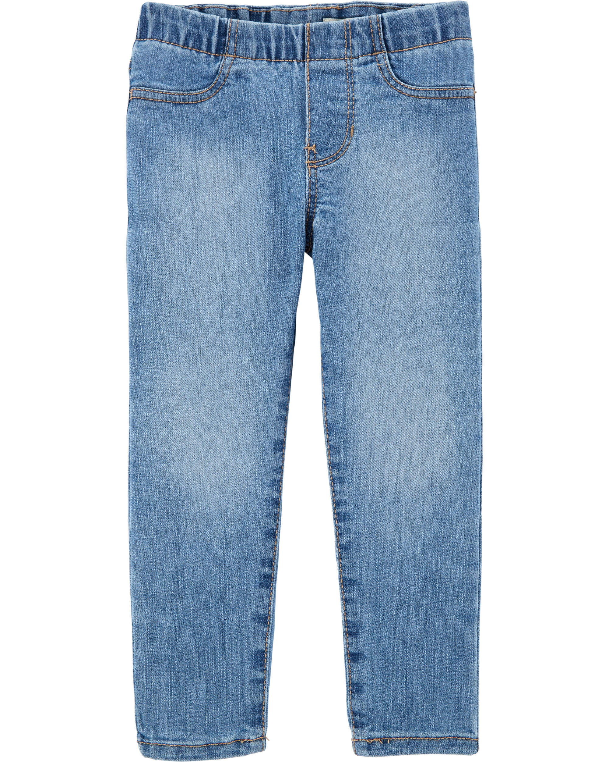 Kid Pull-On Wide Leg Denim Pant - Ozone Wash - OshKosh
