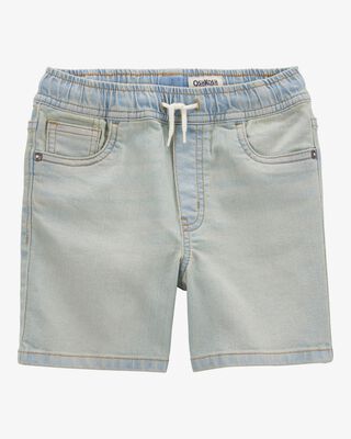Product image 1 of Kid Pull-On Denim Short - Light Blue Wash