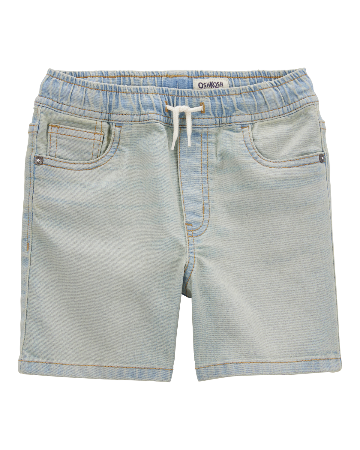 Kid Pull-On Denim Short - Light Blue Wash - OshKosh | Carter's