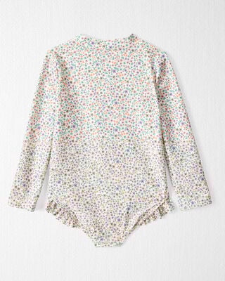 Product image 2 of Toddler Girl Recycled Ruffle Swimsuit