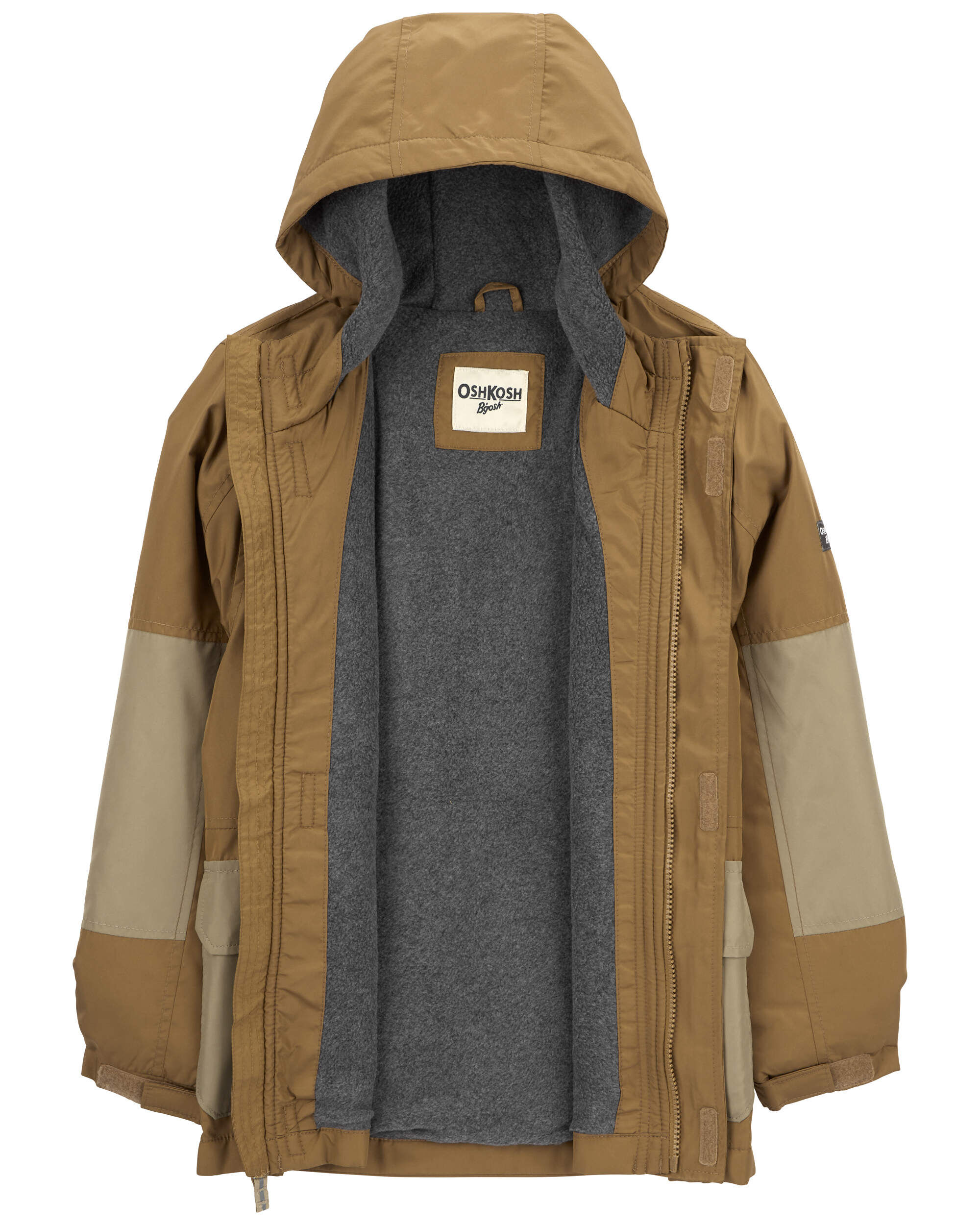 Kid Fleece-Lined Midweight Utility Jacket - OshKosh | Carter's Kid Fleece-Lined Midweight Utility Jacket - OshKosh | Carter's