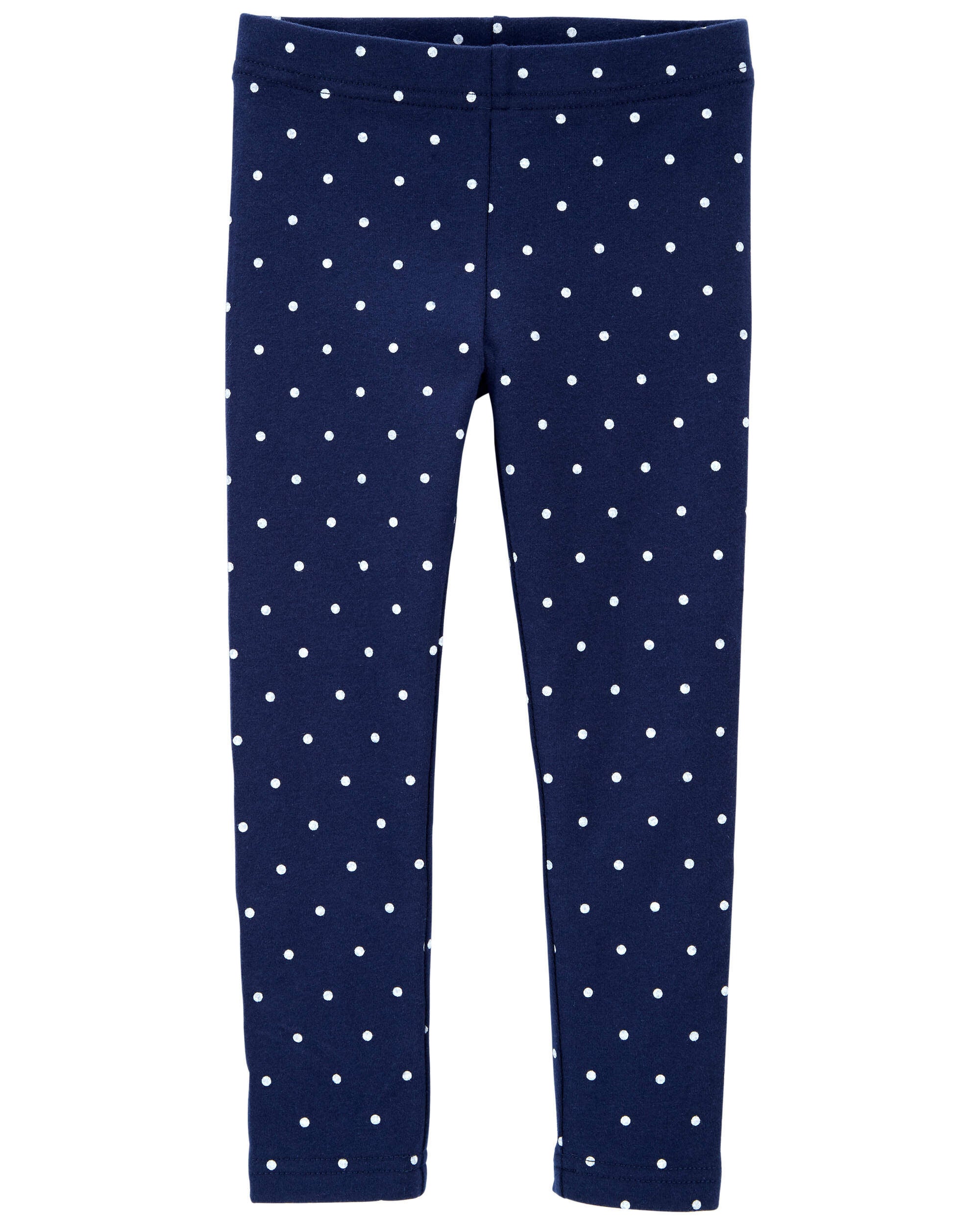 Polka dot leggings toddler outlet