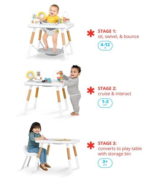 Explore & More Baby's View 3-Stage Activity Center