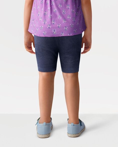 Product image 2 of Toddler Faux Denim Bike Shorts