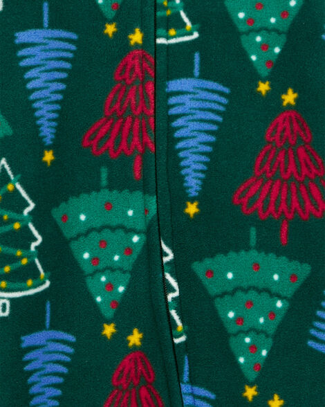  Product image 2 of Baby Christmas Trees Zip-Up Fleece Sleep & Play Pajamas