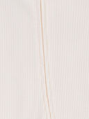 Ivory - Baby Zip-Up Thermal Sleep & Play Pajamas, Selected