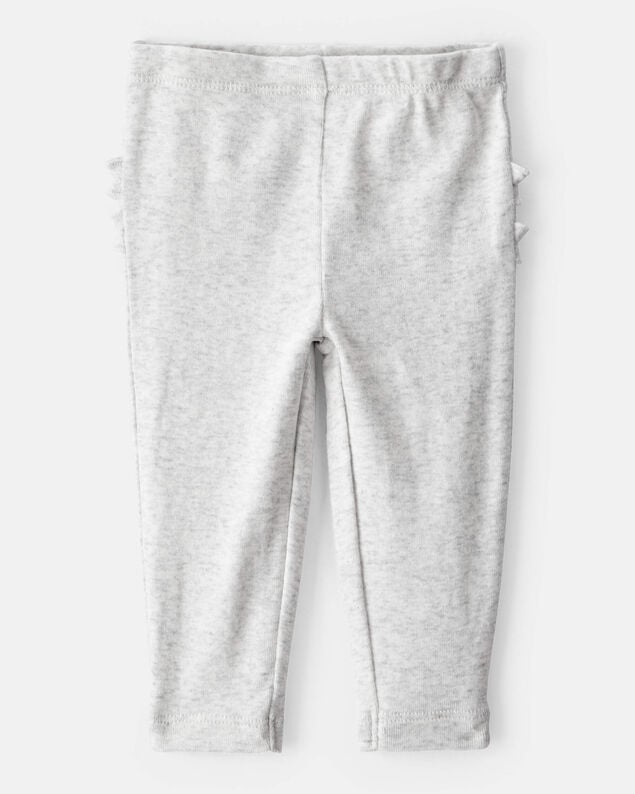 Product image 2 of Baby 2-Pack Floral Pull-On Pants - Grey/Blue