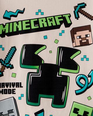 Product image 2 of Kid Minecraft® Short-Sleeve Graphic Tee - Tan