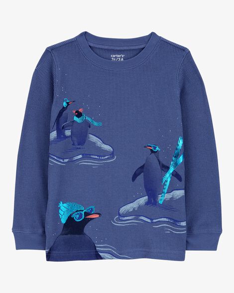  Product image 1 of Baby Penguin Thermal Graphic Tee