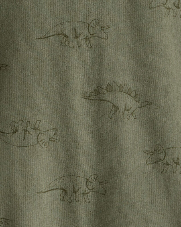 Product image 2 of Toddler Boy Dinosaur Print Long-Sleeve Tee - Green