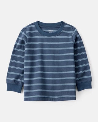 Baby Boy Long-Sleeve Pocket Tee - Dark Green
