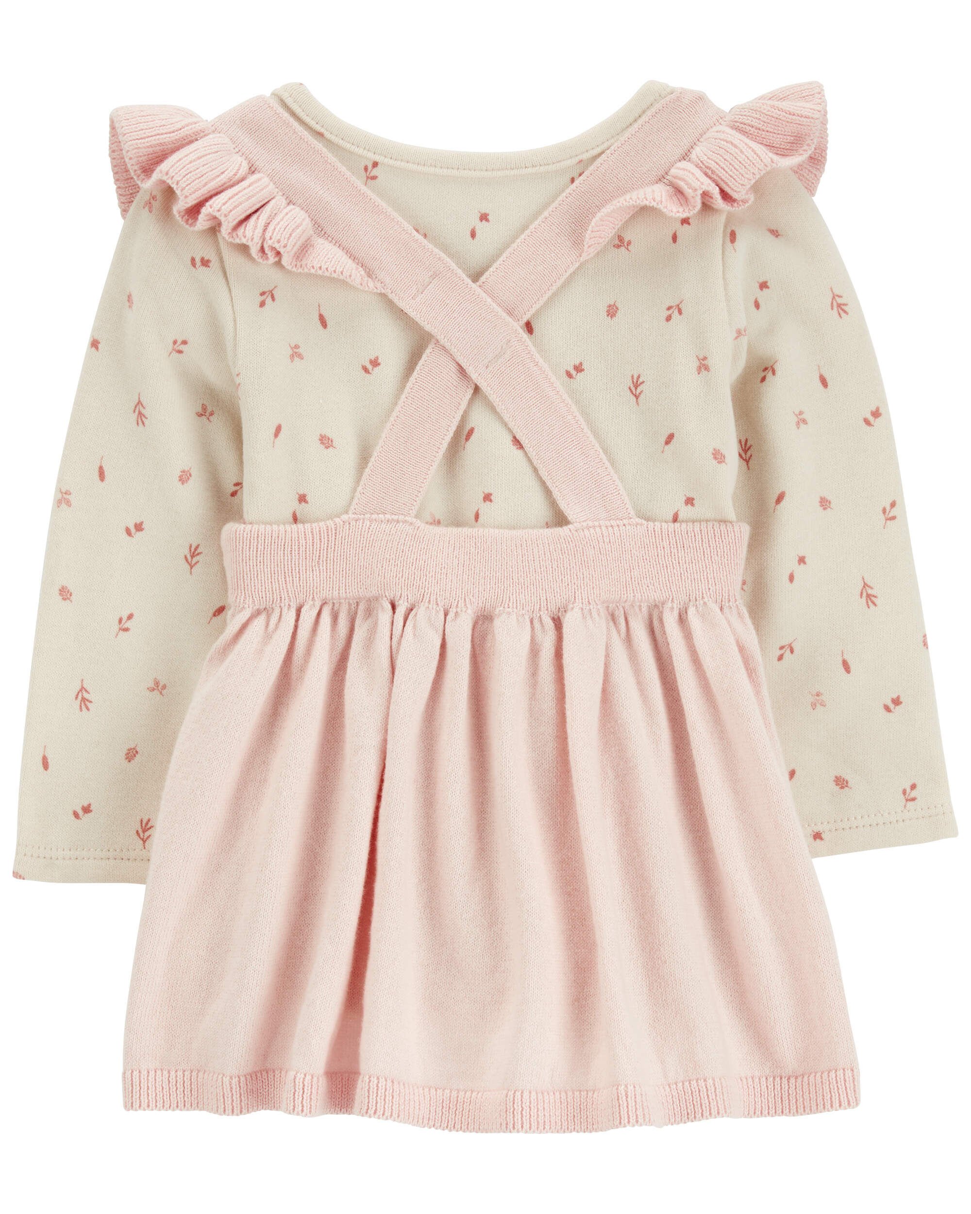 Baby 2-Piece Long-Sleeve Bodysuit & Sweater Knit Jumper Set
