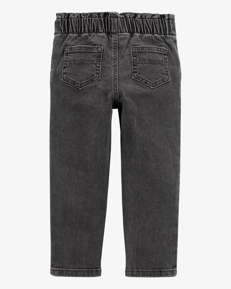  Product image 4 of Toddler Pull-On Denim Pant - Black