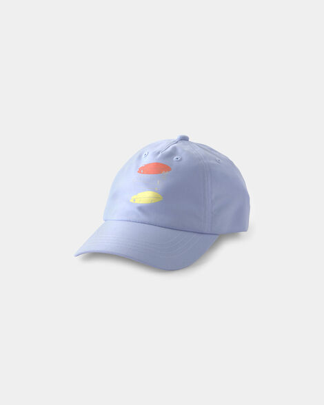 toddler boy surfboard baseball hat - blue