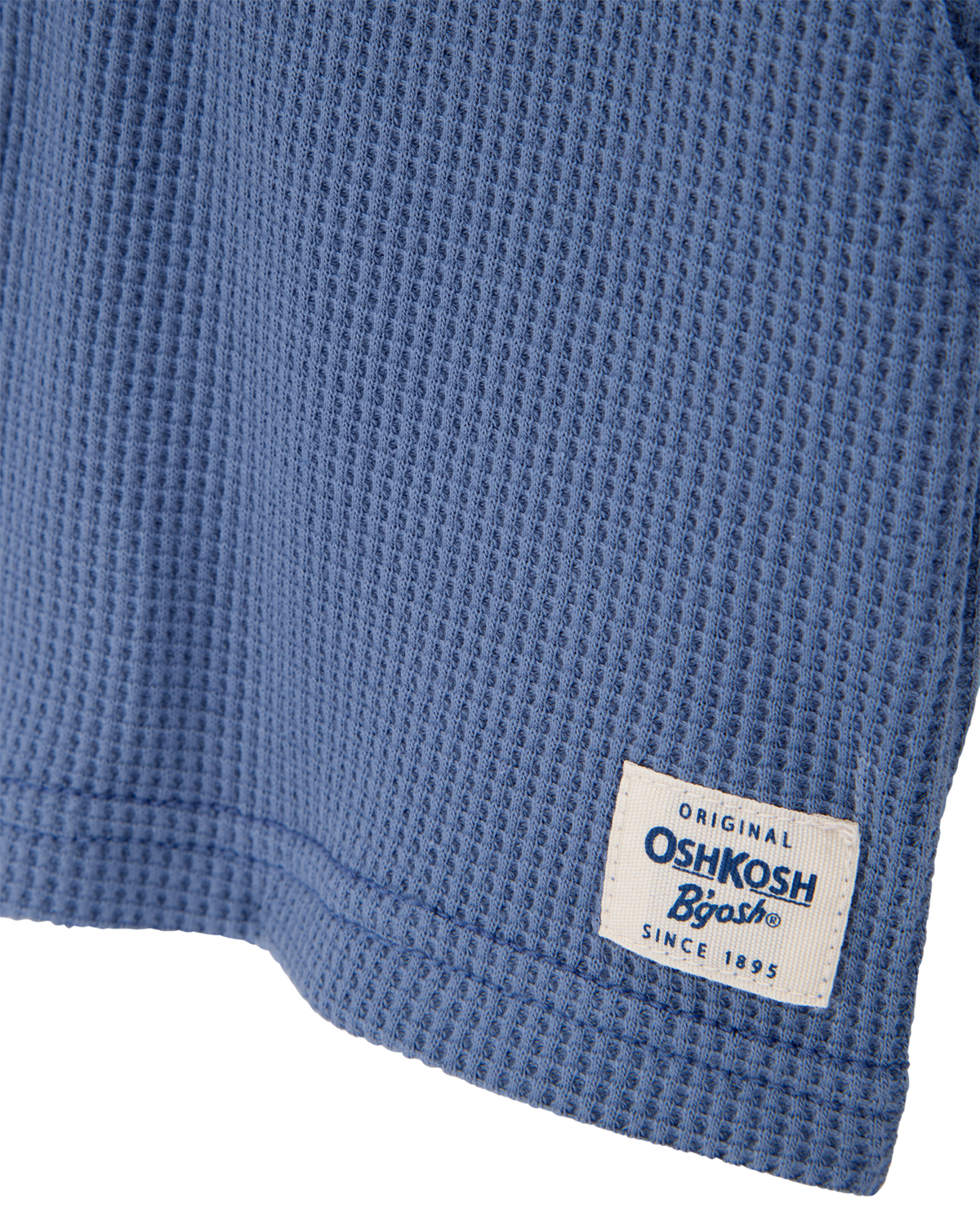 Baby Waffle Knit Drawstring Shots - Blue - OshKosh | Carter's
