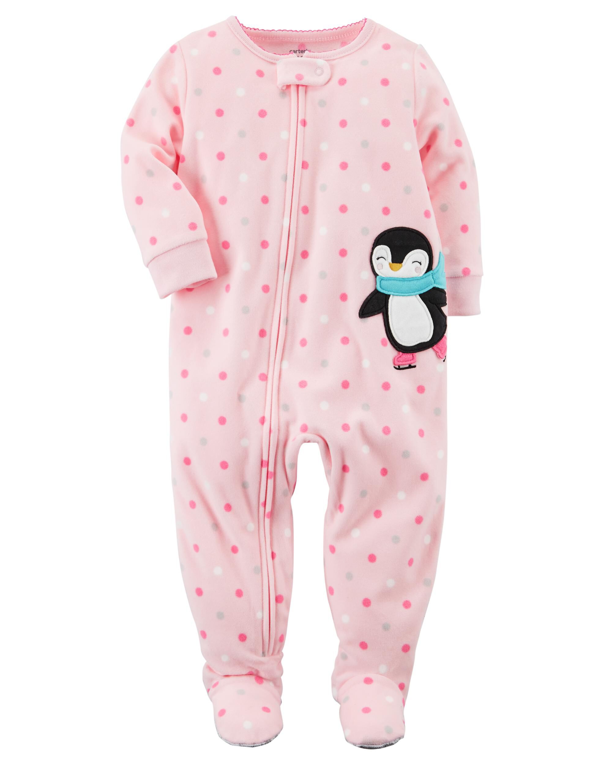 carters fleece onesie