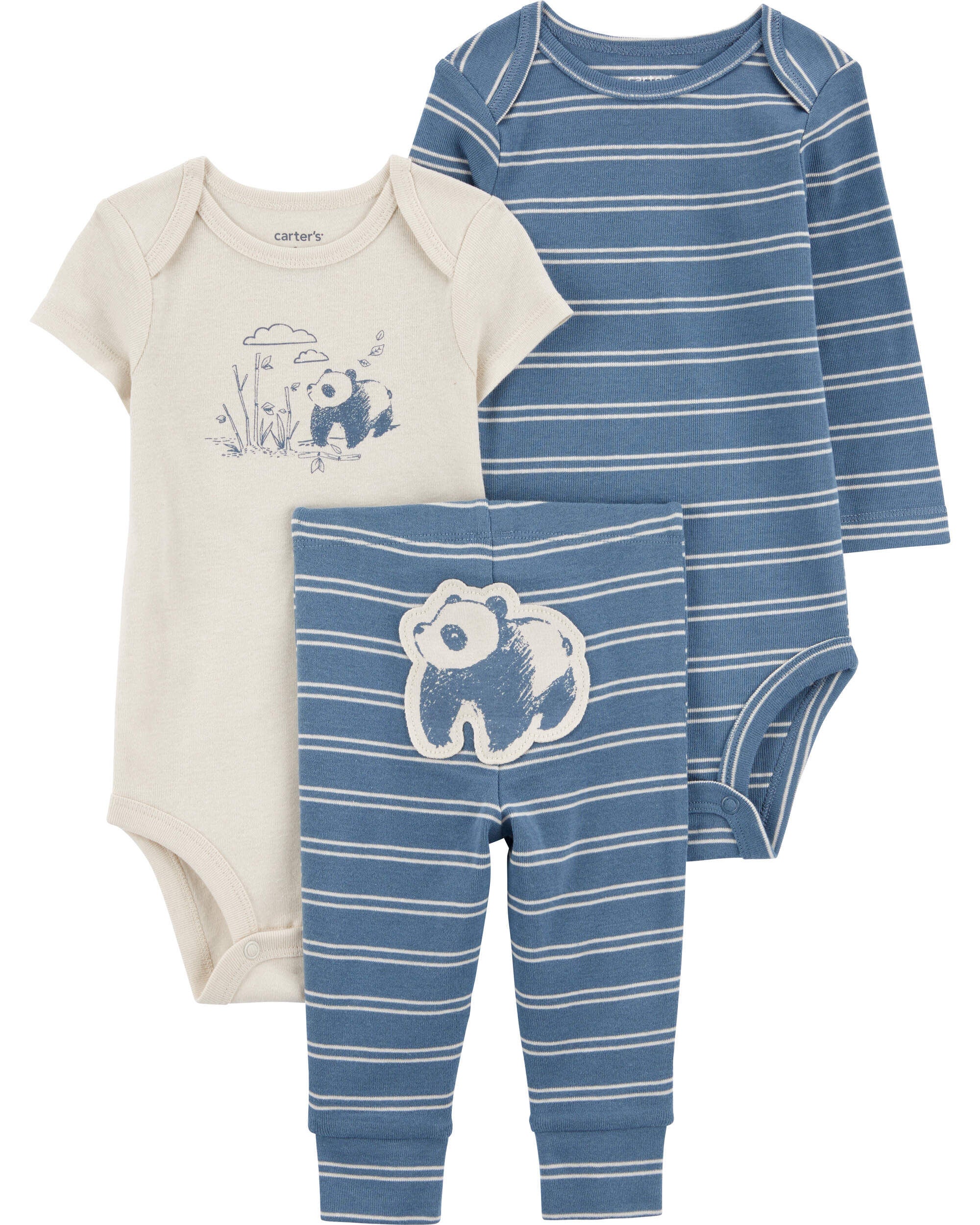 Baby 3 Piece Panda Little Outfit Set Carter s Carter s