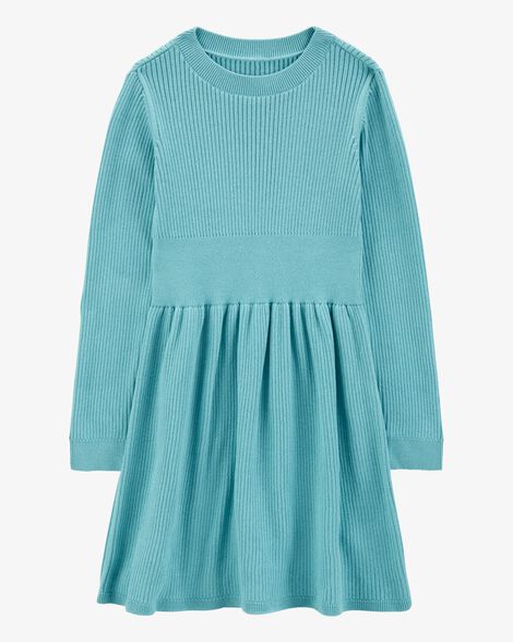  Product image 1 of Kid Long-Sleeve Sweater Knit Dress