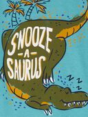 Grey - Toddler 2-Piece Dinosaur 100% Snug Fit Cotton Pajamas, Selected