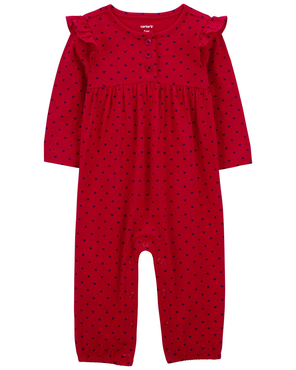 Baby Polka Dot Cotton Jumpsuit Carter's Carter's