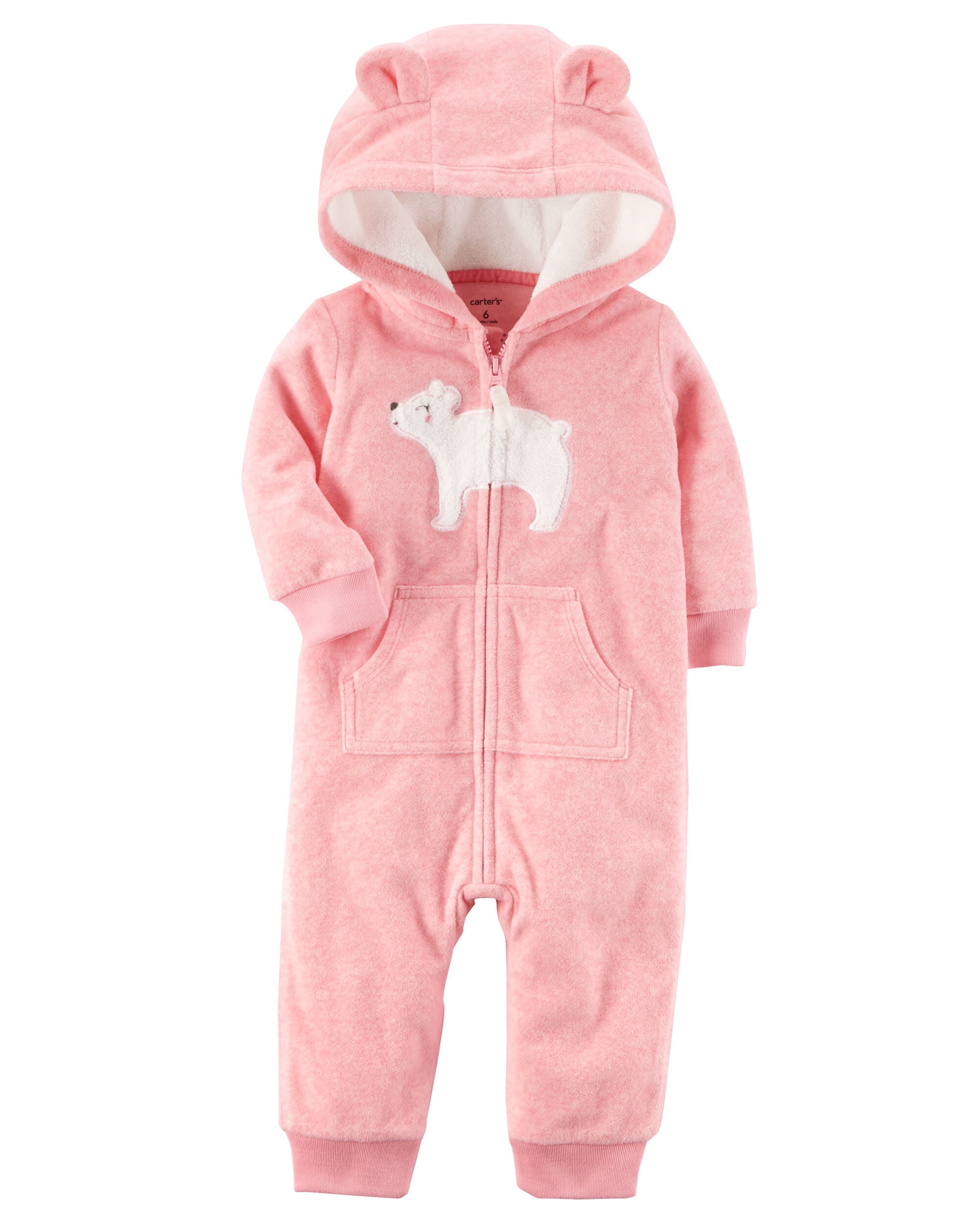 carters fleece jumpsuit