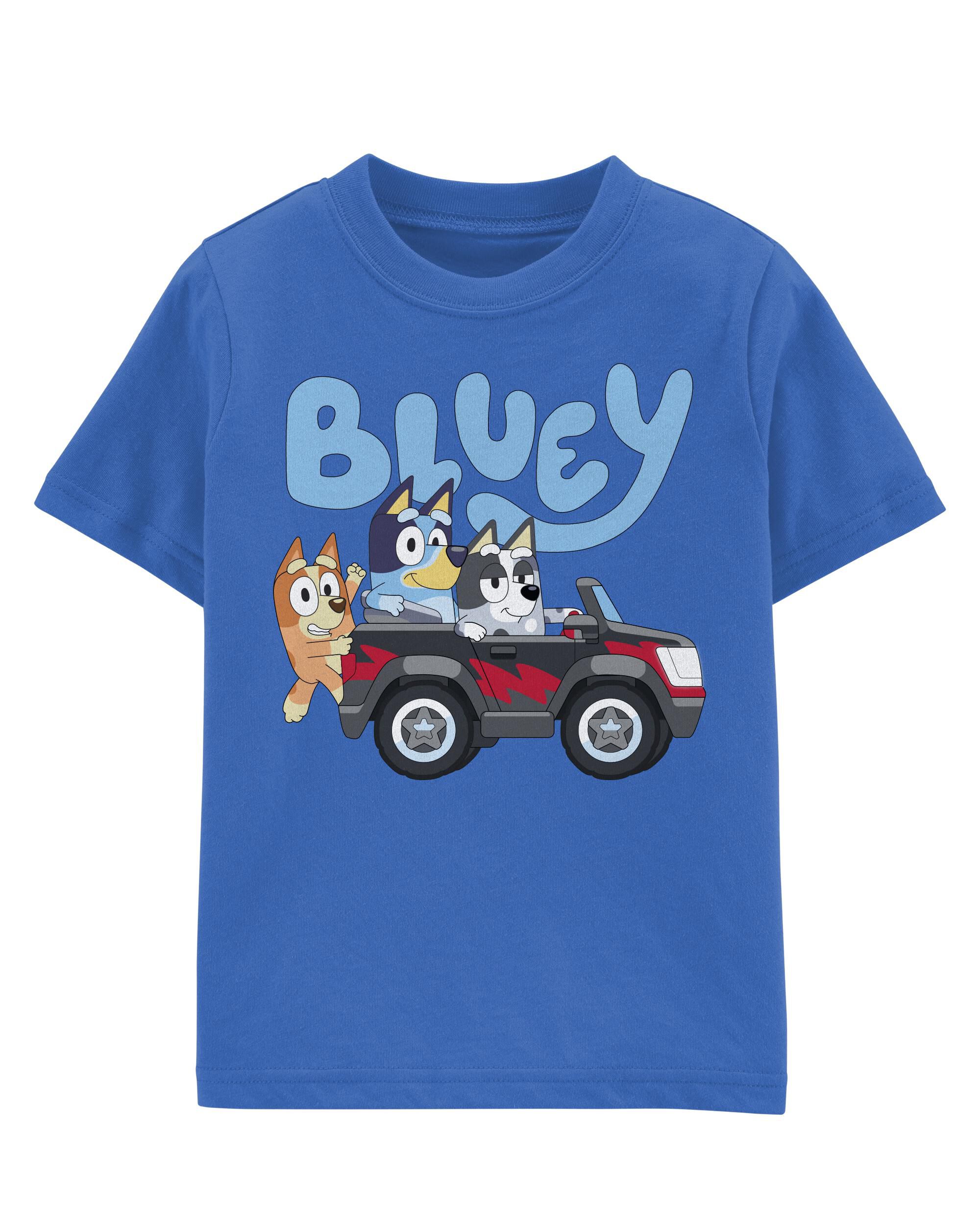 Toddler Bluey Graphic Tee - Blue