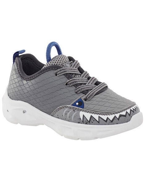  Product image 2 of Toddler Shark Light-Up Sneakers