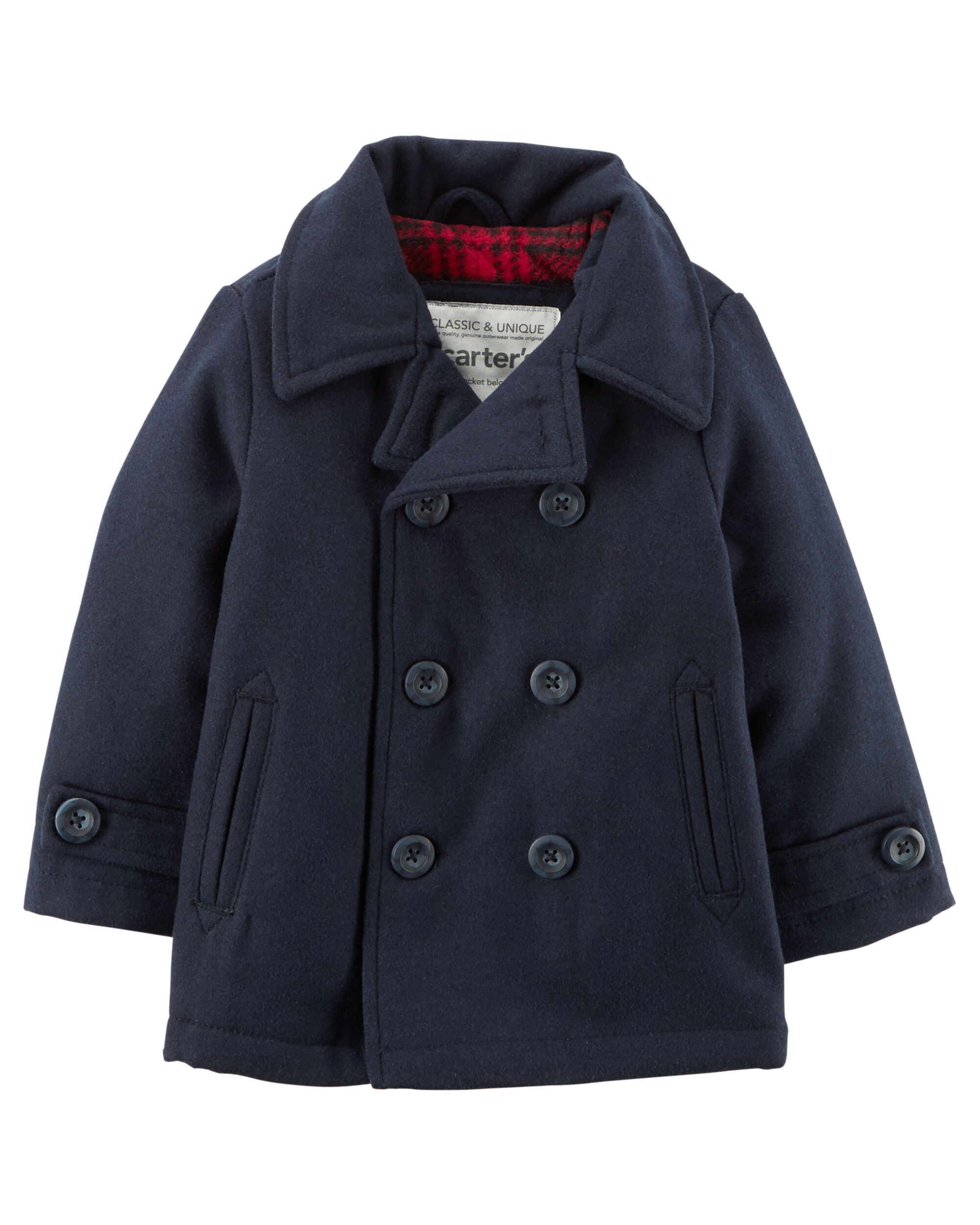 Wool-Like Peacoat | carters.com