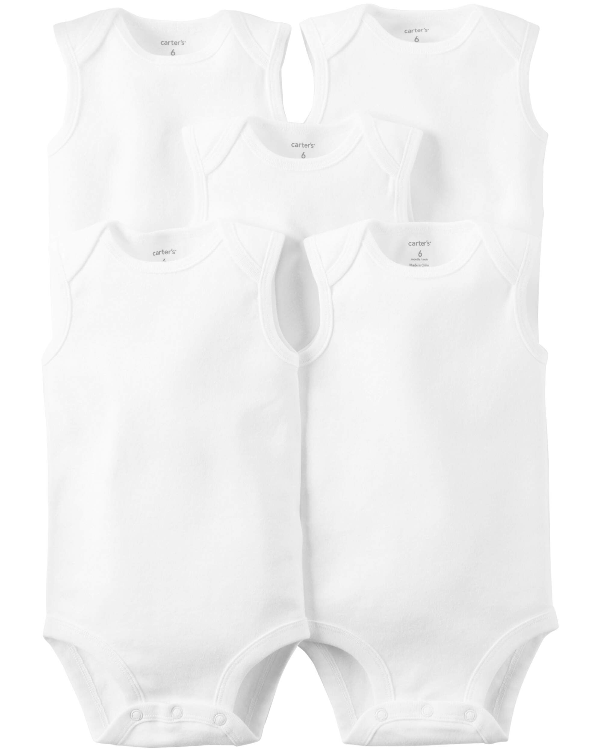 Carter's sleeveless onesies Clearance