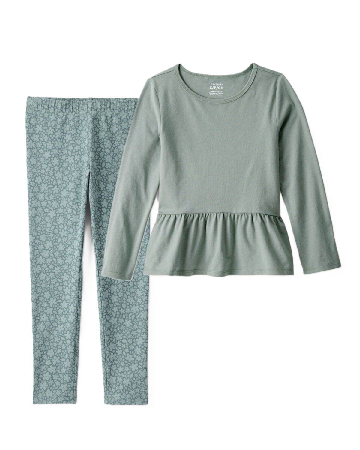 APOLINA CECE SET セットアップ(olive) 2-3Y continuer de NICE CLAUP/セットアップビスチェ｜NICE CLAUP
