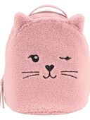 Pink - Girls OshKosh Sherpa Cat Mini Backpack, Selected