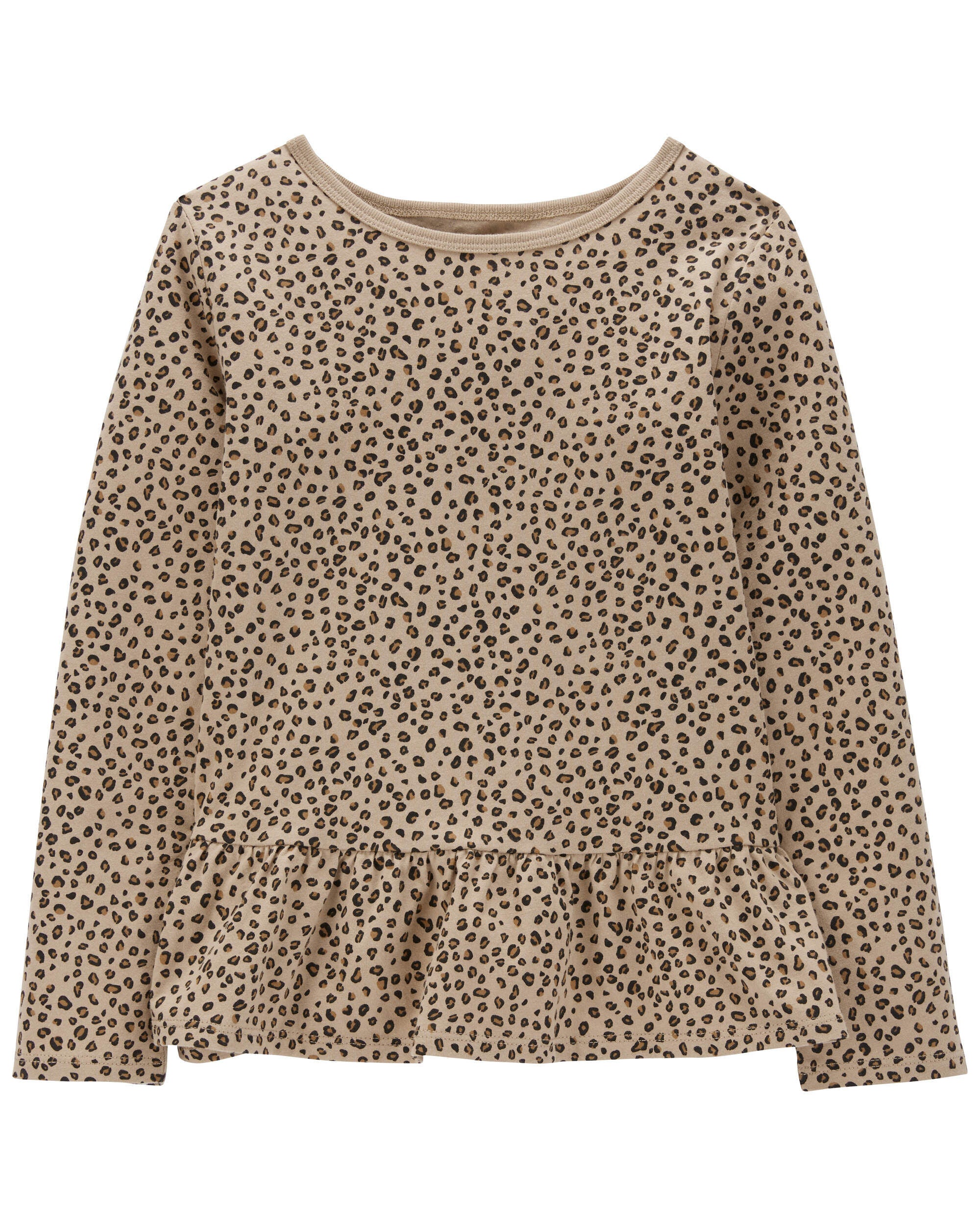 Kid Leopard Peplum Top - Carter's | Carter's