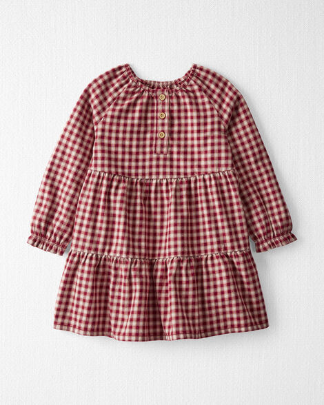  Product image 1 of Toddler Cozy Tiered Dress Made with Organic Cotton