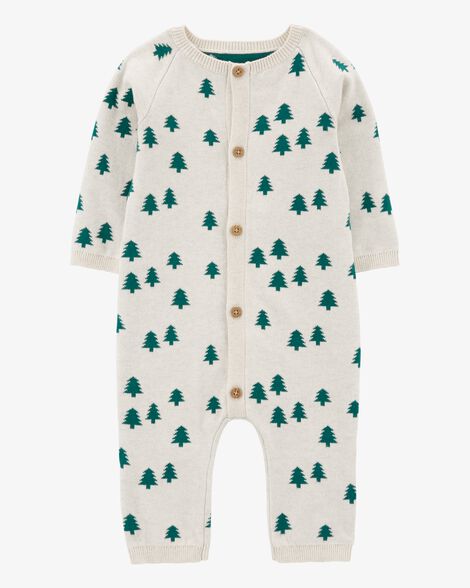  Product image 1 of Baby Button-Down Sweater Jumpsuit