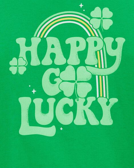  Product image 2 of Kid Lucky St. Patrick's Day Cotton Blend Graphic Tee