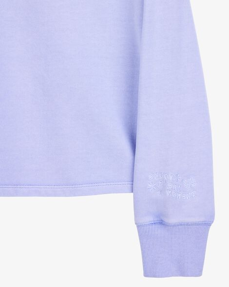  Product image 2 of Kid Butterfly-Print French Terry Pullover - Purple