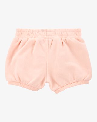 Product image 2 of Baby Pull-On French Terry Shorts - Pink