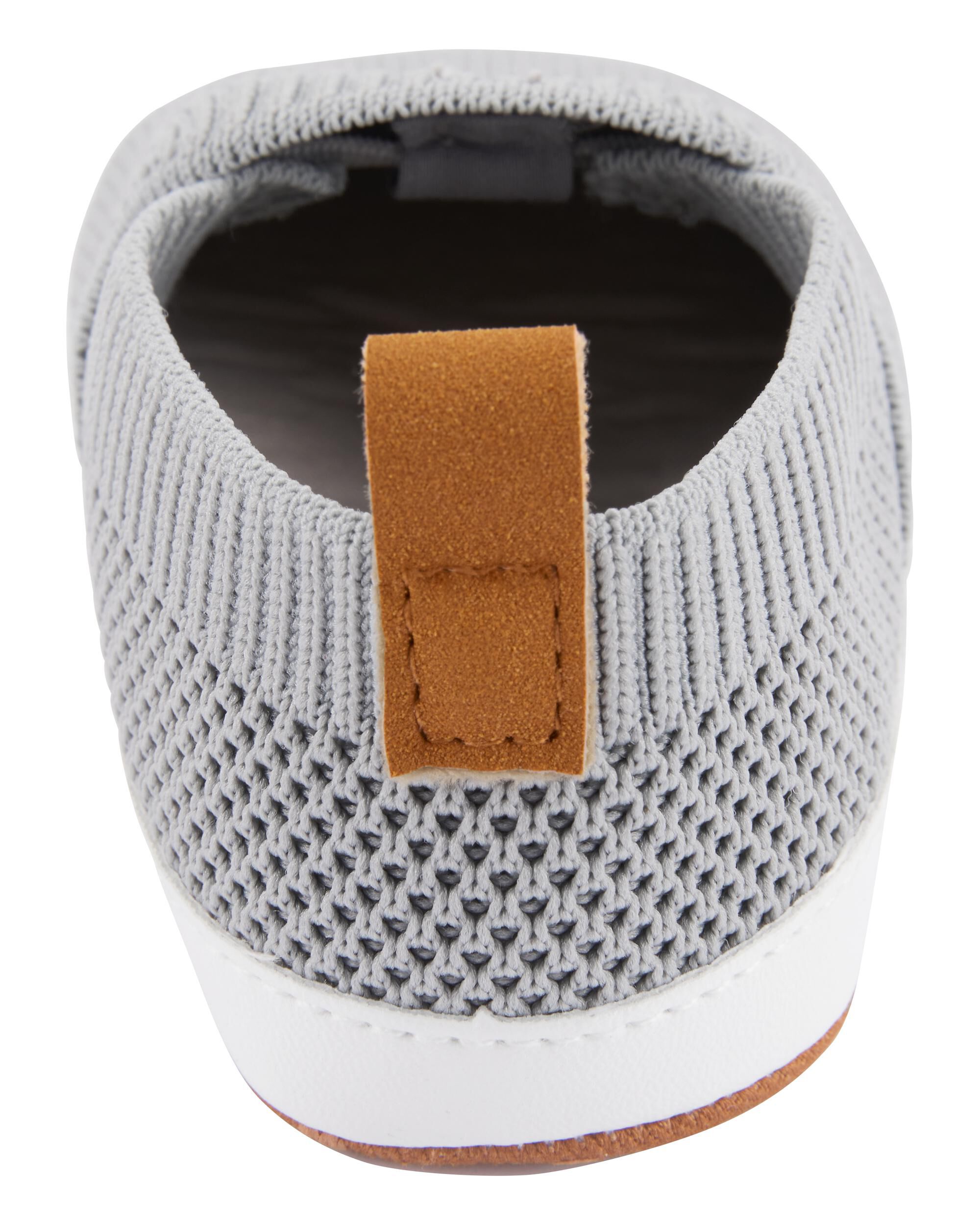Baby Mesh Slip-On Shoes - Grey