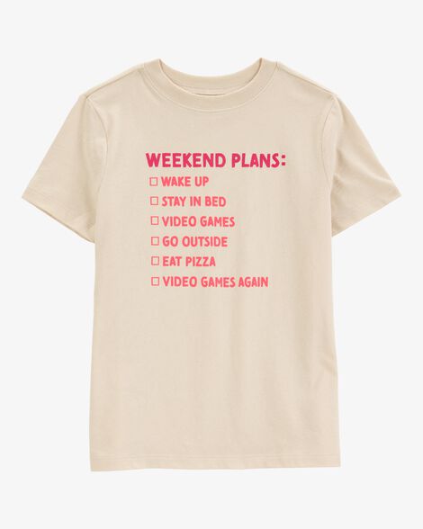 Product image 1 of Boys Weekend Plans Short-Sleeve Graphic Tee