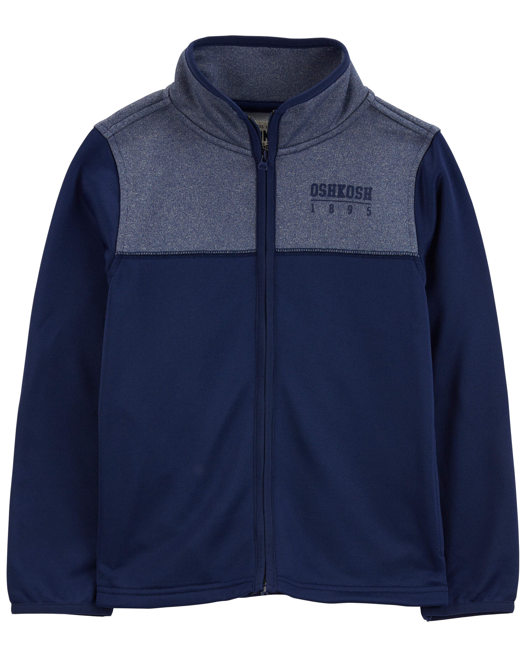 Kid OshKosh Logo Zip Jacket - OshKosh | Carter's