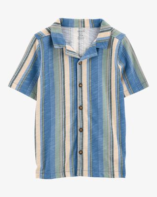 Product image 1 of Kid Striped Button-Down Shirt