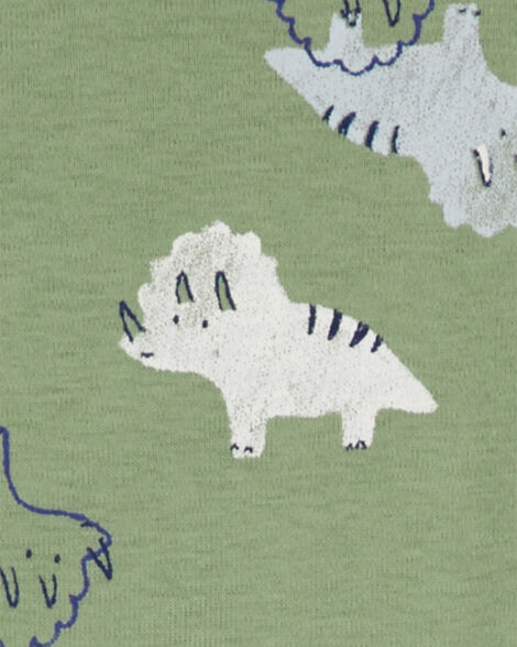 Product image 3 of Baby 4-Pack Long-Sleeve Dinosaur Bodysuits