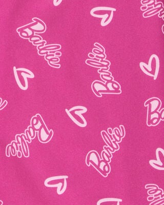 Product image 2 of Kid Barbie Coat Style Loose Fit 2-Piece Pajamas - Pink