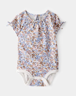 Product image 1 of Baby Floral Short-Sleeve Bodysuit