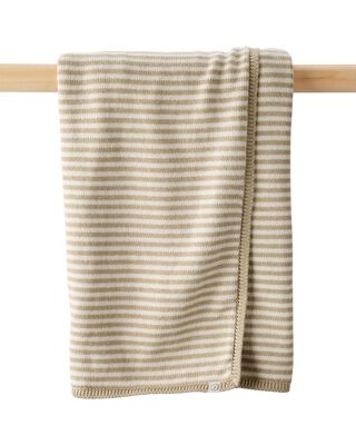 Product image 2 of Baby Organic Cotton  Sweater Knit Blanket and Cap Gift Set