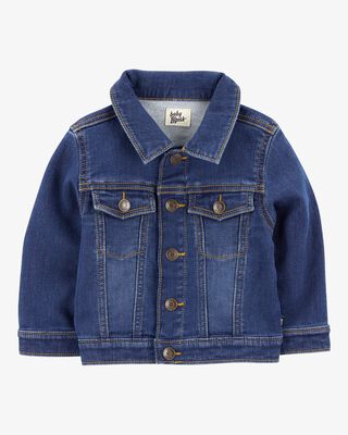 Product image 1 of Baby Classic Knit-Like Denim Jacket